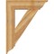Ekena Millwork Traditional Traditional Rough Sawn Bracket, Western Red Cedar, 6"W x 28"D x 36"H BKT06X28X36TRA01RWR - alternate 3